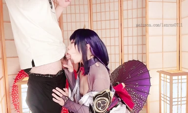 ✿勁爆硬核❤️二次元✿ 超淫三點全露出Cos雷電將軍▌浵卡▌掰穴鑒賞極品美鮑 口交龜頭責嫩穴榨精 滿所有性幻想 (1)