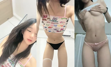 Schoolgirls go to sea! Body Simply YYDS, [Scrambled Eggs with Tomatoes], this little waist, this little ass, twists and turns, just at the best age (3)