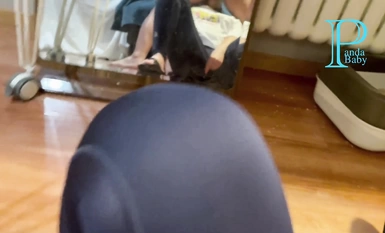 My boyfriend borrowed money from me and I had to let her fuck me.