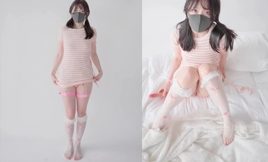 Hậu trường màn hình dọc HongKongDoll (Em gái búp bê) - Toy Playing Cutie