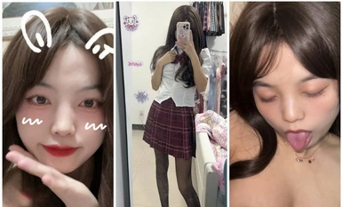 Gái xinh học đại học nghệ thuật bị bạn trai biến thái đụ và xịt nước tiểu (1)