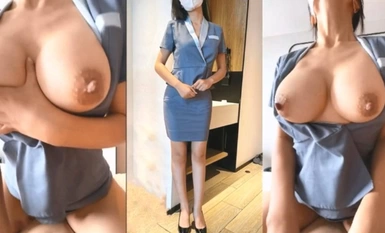 Adeless2] "I can't do it, my husband is downstairs, if he finds out, I'll be finished", a dignified and elegant contrarian wife, a few touches of her and she starts to flow.