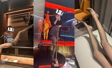 Người có ảnh hưởng lớn trên Twitter! Top chân dài [Susie_7777] có màn squirting cường điệu nhất lịch sử, lượng nước chảy nhiều như vòi! Thân hình chín đầu 170CM, một đôi chân thon và tất (1)