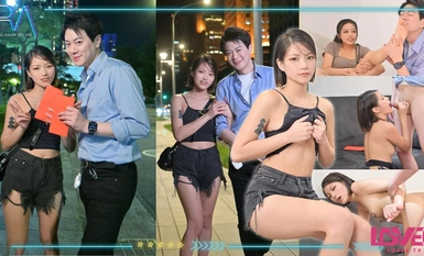 RAS-0351 Street Hitchhiking SEX Challenge Idiot Girl Oral Explosion Taming