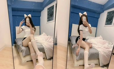 Youth Invincible Twitter Ultimate pure and innocent super absolute zigzag dance student goddess [Jasper] customized, zigzag props masturbation, perfect curved buttocks love liquid flooding (2)