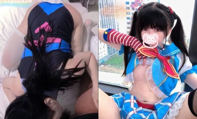 推特超極品合法卡哇伊稚嫩福利姬【Lepaudam】私拍二季，制服自慰与大個爸爸各种啪啪，年紀輕輕如此反差 合集（1）