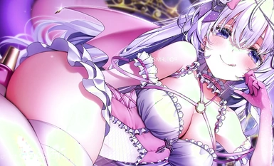 Yūryōsima 23.10.29 Camera Frame ASMR (First Little Free) Hungry Succubus Sucking ♡ ear licking _귀 핥기_舔耳_耳舐め