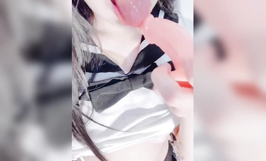 I've been masturbating with a dildo.