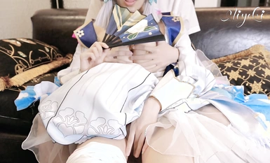 鈴木美咲(Misaki Suzuki) 原神COS大合集-神里凌華花時來信