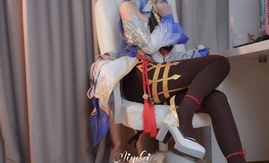 鈴木美咲(Misaki Suzuki) 原神COS大合集-甘雨篇（想要成為你的偶像） (1)