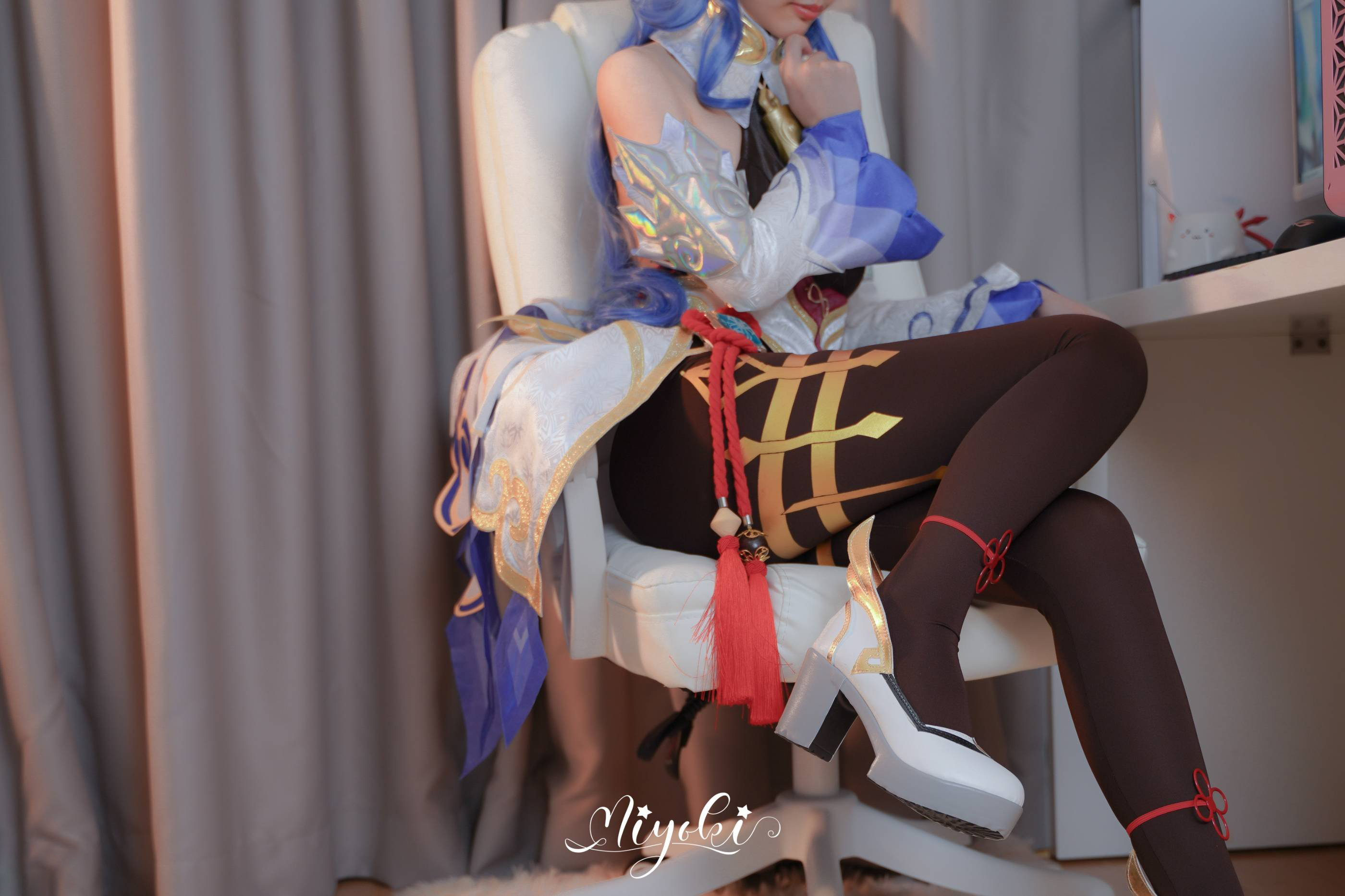 Misaki Suzuki Haragami COS Collection - Ganyu (Want to be your idol) (1)