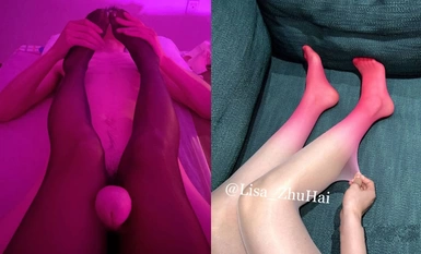 最新666元電報群福利~珠海美腿玉足小姐姐推特網紅【Lisa_ZhuHai】私拍~龜責榨精裸足絲襪推油精射 合集（2）