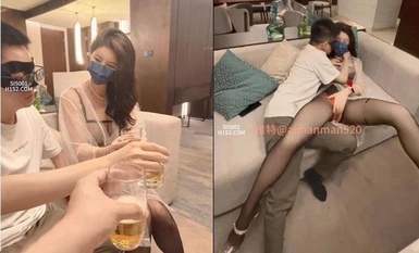 High-end goddess [Manfei Xiaoyu] 170cm long legs, natural breasts, black silk long legs, licked and fucked her to death!