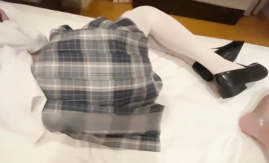 純欲JK少女【Shadowvcd94】白絲jk小可愛 白絲美腿太誘人 狠狠地玩弄後入抽插 一點都不憐香惜玉 軟軟的叫床聲滿足哥哥所有愛好