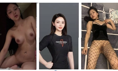 The best leaks Hangzhou fitness beauty [Gao Yichen] picture leaks Goddess eat chicken tender pussy rear entry