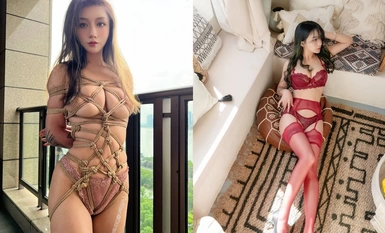 トップ女神！15万人のファンを持つマイクロブログ、9頭身のマンガボディ、【鉄頭お姉さん】プライベートビデオ福祉の価値のピーク、凸と曲のボディはまさに無敵だ！