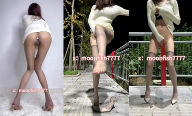 December the latest to buy extreme top body burn bitch [Orange] private shoot, stockings anal plugs road men's toilet exposed edge walk side urine props Ziwei lewd voice wave language orgasm convulsions, very lewd Harmony (1)