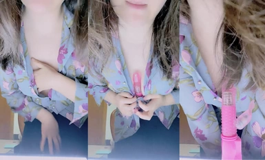 Lulu Hsia: H-Manga Artist Giggles While Drawing (1)