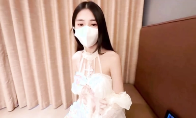 Guoguojiang awek putih sutera dewi Lolita