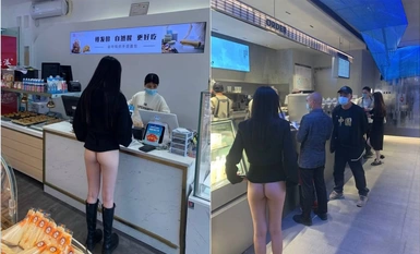 최고 대비 여신 (나나의 사랑의 집) 최신 공개 챌린지 2, 붐비는 쇼핑몰 지하철 남자 앞에서 몰래 탈출, 긴장감 넘치고 짜릿한! 슈퍼 콘트라스트