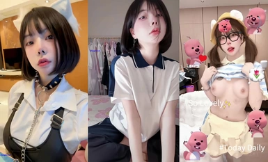 The Shake Shack's pure and innocent little beauty [Xiang Luke Meatballs] large-scale customized private filming private show dance