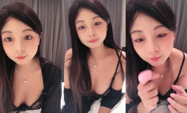 2024-1-25, Newcomer! School girl goes to sea! So pretty, so pretty, [little promise not good], sweet little fairy, pink pussy watery (4)