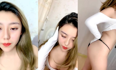 Wanita cantik [hati dan hati terbaik berbeza] payudara dan lidah besar ~ payudara dan punggung goyang ~ menari menggoda (7)