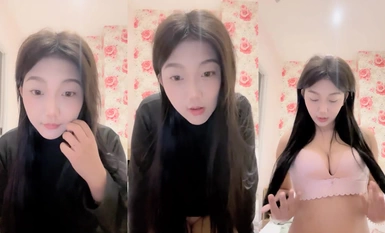 2024년 신작, 겨울방학 전 마지막 방종, 여대생이 여학생 기숙사로 돌아오다, 예쁜 여학생이 알몸으로 벗고 자위, 젊고 아름다운 육체를 한 눈에 (7)