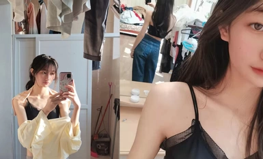 쿤밍 산업 기술 연구소 암캐 노출!