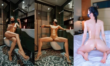 The last installment of the 240,000-powder superb devil body stroking the iron fitness goddess [Hera], nude fitness Zwei orgasmic hissing, the power of feeling under the surface is the contrast of the sensation of waves more can provoke the desire to conq