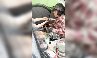 韓国元ガールズグループメンバーモデル【sunwall95】最新作、ホームレスとヤリまくり