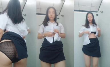 OL主播@陳住氣(李一茶)戴著跳蛋上班摸魚尺度福利秀 (5)