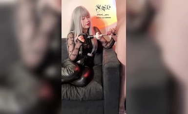 安女王-尿道快感養成EP.2-馬眼被炮機幹到射精不止7分鍾