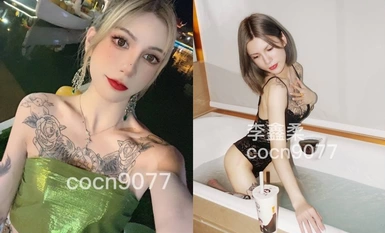 The top explosive high-energy warning! The woman is more than a woman high value tattoo tattoo extreme TS niang [Li Xinru] private shoot, can attack can defend can foot can mouth technology first-class straight men favorite collection (1)