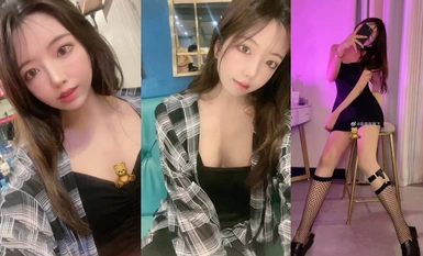 The top of the blow-up high-energy warning! The god like Mikami Yua shaking voice net red sweet and lovely type TS niang [Peng Zhixi] private shoot, whispering voice whispering gas feminine can oral sex technology first-class slap straight men's favorite 