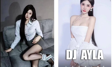 【抖音熱瓜】廣東夜店-女DJ打碟時被拍到裙底真空白虎一枚