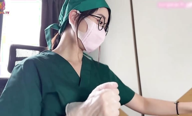 Ssrpeach [Slutty Nurse] hospital sperm donation under the huge tits doctor honey hole sperm extraction let the patient direct internal ejaculation