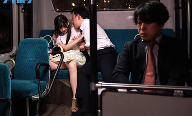 【馬賽克破壞】IPX-087 針對性女大學生勾結性騷擾巴士紬明里