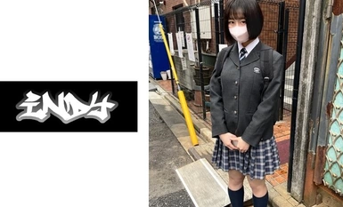 534POK-054 Face to face [Personal Photography] Very Rare _Setup with School Uniform Girl in Black Pantyhose_Sex with Seeds on Beautiful Legs Girl I Met on SNS