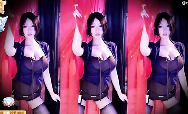 NetEase CC anchor @亚恩北北 tarian seksi + kumpulan ahli kumpulan tarian panas koleksi baru (7)