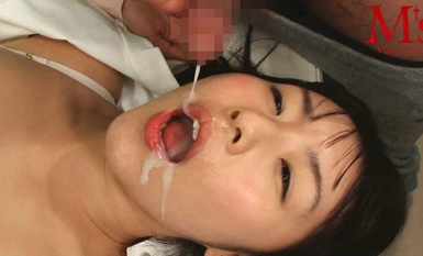 [Mosaic Destruction] MVSD-198 Infection Semen Drinking 23 Shots - Weak Woman, Huffing and Breathing, Continuous Gokkun - Tsubomi