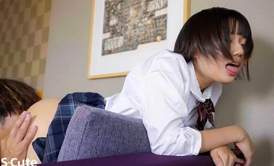 [Mosaic Destruction]SQTE-526 Short-cut Fresh Beautiful Girl Likes to Lick and Tongue and Ahe-face SEX Riku Ichikawa