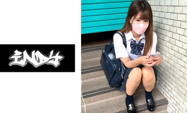 534POK-041 【개인 촬영】ギャル風制服女子とP活_下品な音を響かせてセルフイラマするドMビッチ