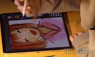 MOON-023 Spending all day with an assistant manga artist with glasses who has a bit of a twinkle in her eye, Mai Hanagari