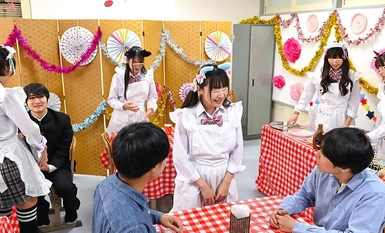 [Phá hủy khảm] Cửa hàng mô phỏng lễ hội trường học của Lớp 3 C HUNTC-187 là một quán cà phê dừng thời gian 2. Dừng lại bất cứ lúc nào! Quán cà phê Time Stop cho phép quấy rối tình dục bất cứ lúc nào, cho dù bạn nhìn vào ảnh chụp quần lót, chạm vào ngực hay hôn.