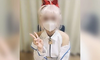 FC2-PPV-4317941 【初々しいHcup素人レイヤー】はじめての3P×2回戦！あ〇ぎり高〇大代〇白、白おぱんつ＆黒おぱんつでパイズリ中出し計4発射