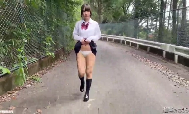 FC2-PPV-4328082 [Private Film 99] 21-Year-Old with Very Short Legs and Paipan (2) - Outdoor Exposure, Standing on the Legs, Nakadashi and Cleaning Blowjob - Limited Time 4000 pts→2000 pts