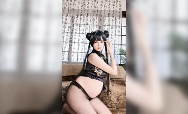 Xiaojiu Sauce @xiaojiu520jy (White Cat Girl @kktu520) Compilation (1)