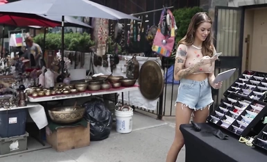 街头露出与裸行Bralessforever(Bitchinbubba)系列极品甄选(10)