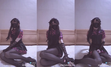 High-looking transvestite @西西(xixiyaxixi) scale exposure 4K collection (3)